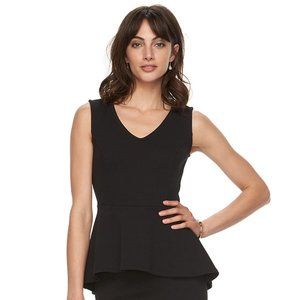 Women's ELLE™ Textured Peplum Top